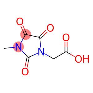 2-(3-methyl-2,4,5-trioxoimidazolidin-1-yl)acetic acid