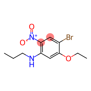 Benzenamine, 4-bromo-5-ethoxy-2-nitro-N-propyl-