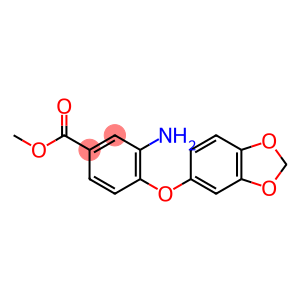 3-氨基-4-(1,3-苯并二唑-5-氧基)苯甲酸甲酯