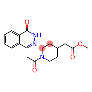 methyl {1-[(4-hydroxyphthalazin-1-yl)acetyl]piperidin-4-yl}acetate