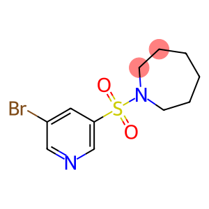 1-(5-broMopyridin-3-ylsulfonyl)azepane