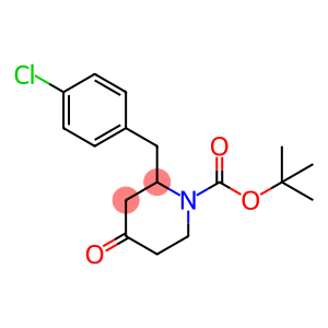 tert-butyl 2-(4-chlorophenyl)-4-oxopiperidine-1-carboxylate