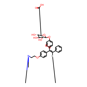 4-hydroxytamoxifen beta-glucuronide