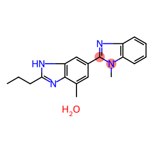 2-Propyl-4-methyl-6-(1-methyl-1H-benzoimidazole-2-yl)-1H-benzoimidazole