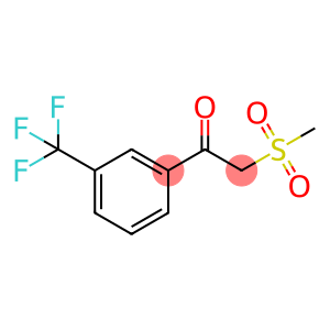 2-(Methylsulfonyl)-1-[3-(trifluoromethyl)phenyl]ethanone