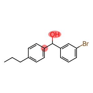 (3-BROMOPHENYL)(4-PROPYLPHENYL)METHANOL