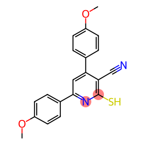 2-巯基-4,6-双(4-甲氧基苯基)烟腈