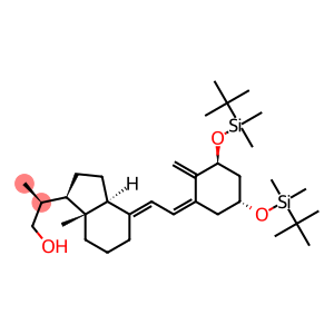 (1Α,3Β,5E,7E)-20-羟甲基-9,10-开环胆甾-1,3,-双叔丁基二甲基硅氧基-5,7,10(19)-三烯