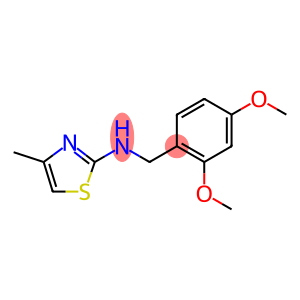 N-[(2,4-Dimethoxyphenyl)Methyl]-4-Methyl-1,3-Thiazol-2-Amine(WXC04435)