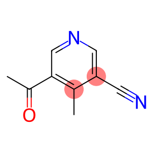 3-Pyridinecarbonitrile, 5-acetyl-4-methyl- (9CI)