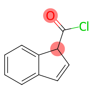 1H-Indene-1-carbonyl chloride (9CI)