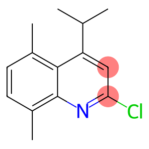 Quinoline, 2-chloro-5,8-dimethyl-4-(1-methylethyl)-