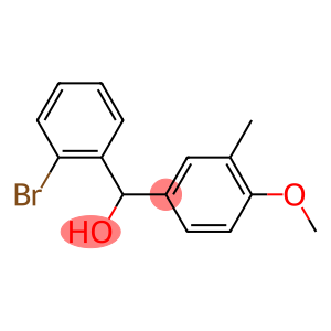 (2-BROMOPHENYL)(4-METHOXY-3-METHYLPHENYL)METHANOL