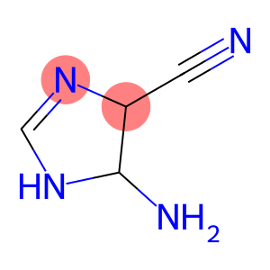 1H-Imidazole-4-carbonitrile,5-amino-4,5-dihydro-(9CI)