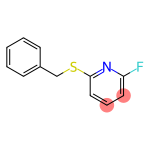 2-fluoro-6-[(phenylmethyl)thio]-Pyridine