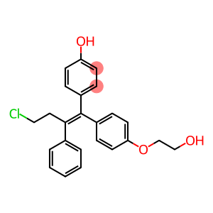 Phenol,4-[(1Z)-4-chloro-1-[4-(2-hydroxyethoxy)phenyl]-2-phenyl-1-buten-1-yl]-