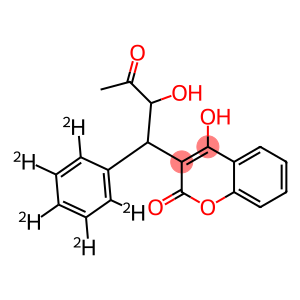 4-Hydroxy-3-[2-hydroxy-3-oxo-1-(2,3,4,5,6-pentadeuteriophenyl)butyl]chromen-2-one