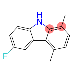 3-fluoro-5,8-dimethyl-9H-carbazole