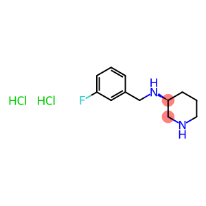 (S)-N-(3-fluorobenzyl)piperidin-3-aminedihydrochloride