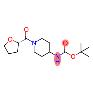 (S)-tert-Butyl 1-(tetrahydrofuran-2-carbonyl)piperidin-4-ylcarbamate