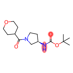 (R)-tert-Butyl 1-(tetrahydro-2H-pyran-4-carbonyl)pyrrolidin-3-ylcarbamate