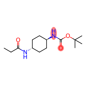 tert-Butyl (1R*,4R*)-4-propionamidocyclohexylcarbamate