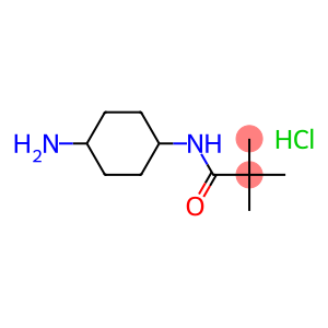 2,2-dimethyl-N-[4-aminocyclohexyl]propanamide hydrochloride, trans