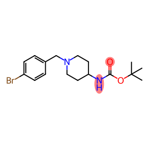 tert-Butyl 1-(4-bromobenzyl)piperidin-4-ylcarbamate