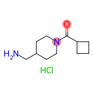 [4-(Aminomethyl)piperidin-1-yl](cyclobutyl)methanone hydrochloride