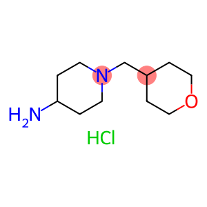 1-[(Tetrahydro-2H-pyran-4-yl)methyl]piperidin-4-amine dihydrochloride