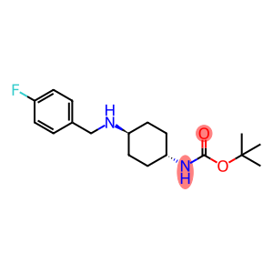 TERT-BUTYL (TRANS-4-((4-FLUOROBENZYL)AMINO)CYCLOHEXYL)CARBAMATE