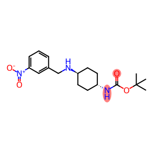 tert-Butyl (1R*,4R*)-4-(3-nitrobenzylamino)cyclohexylcarbamate