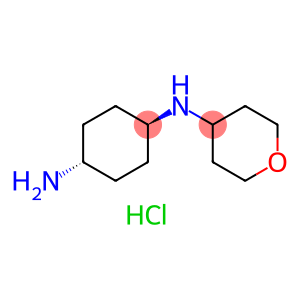 (1R*,4R*)-N1-(Tetrahydro-2H-pyran-4-yl)cyclohexane-1,4-diamine dihydrochloride