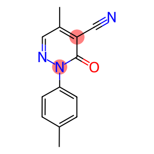 5-methyl-2-(4-methylphenyl)-3-oxo-2,3-dihydro-4-pyridazinecarbonitrile