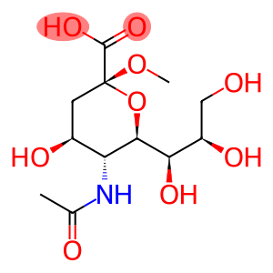 N-acetylneuraminic acid methyl glycoside