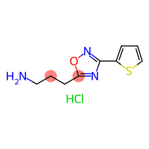 3-(3-thiophen-2-yl-1,2,4-oxadiazol-5-yl)-propylamine hydrochloride