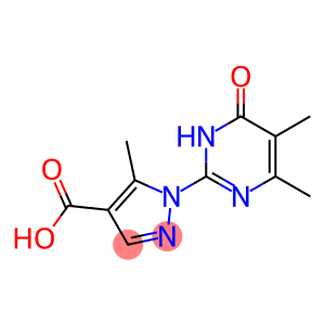 1H-Pyrazole-4-carboxylic acid, 1-(1,6-dihydro-4,5-dimethyl-6-oxo-2-pyrimidinyl)-5-methyl-