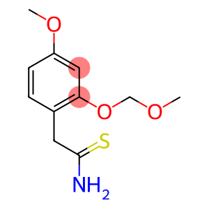 2-[4-Methoxy-2-(methoxymethoxy)-phenyl]ethanethioamide