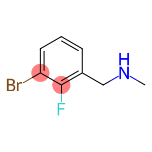 Benzenemethanamine, 3-bromo-2-fluoro-N-methyl-