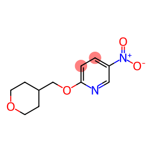 5-Nitro-2-(tetrahydro-2H-pyran-4-ylmethoxy)pyridine