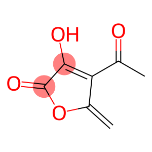 2(5H)-Furanone, 4-acetyl-3-hydroxy-5-methylene- (9CI)