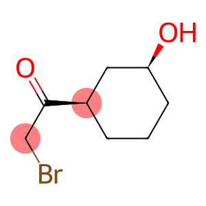 Ethanone, 2-bromo-1-(3-hydroxycyclohexyl)-, cis- (9CI)