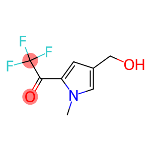 Ethanone, 2,2,2-trifluoro-1-[4-(hydroxymethyl)-1-methyl-1H-pyrrol-2-yl]- (9CI)