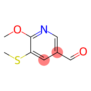 6-Methoxy-5-(methylthio)nicotinaldehyde