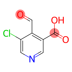 5-Chloro-4-formyl-3-pyridinecarboxylic acid