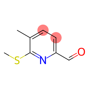 5-methyl-6-(methylsulfanyl)pyridine-2-carbaldehyde