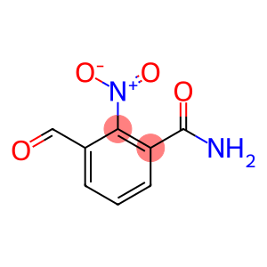 Benzamide, 3-formyl-2-nitro-