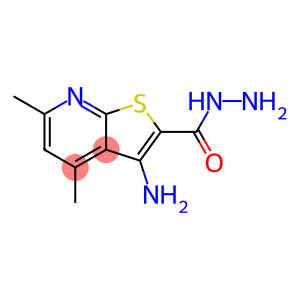 3-AMINO-4,6-DIMETHYLTHIENO[2,3-B]PYRIDINE-2-CARBOHYDRAZIDE