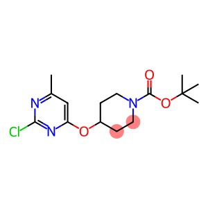 tert-Butyl 4-((2-chloro-6-methylpyrimidin-4-yl)oxy)piperidine-1-carboxylate