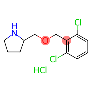 2-(2,6-二氯-苄氧基甲基)-吡咯烷盐酸盐